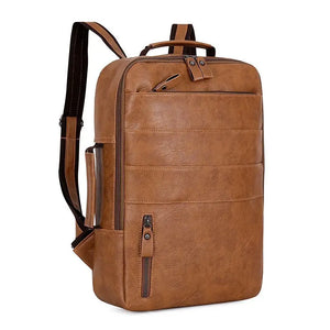 Business-Rucksack Herren mit USB-Anschluss – Khaki – Produktansicht
