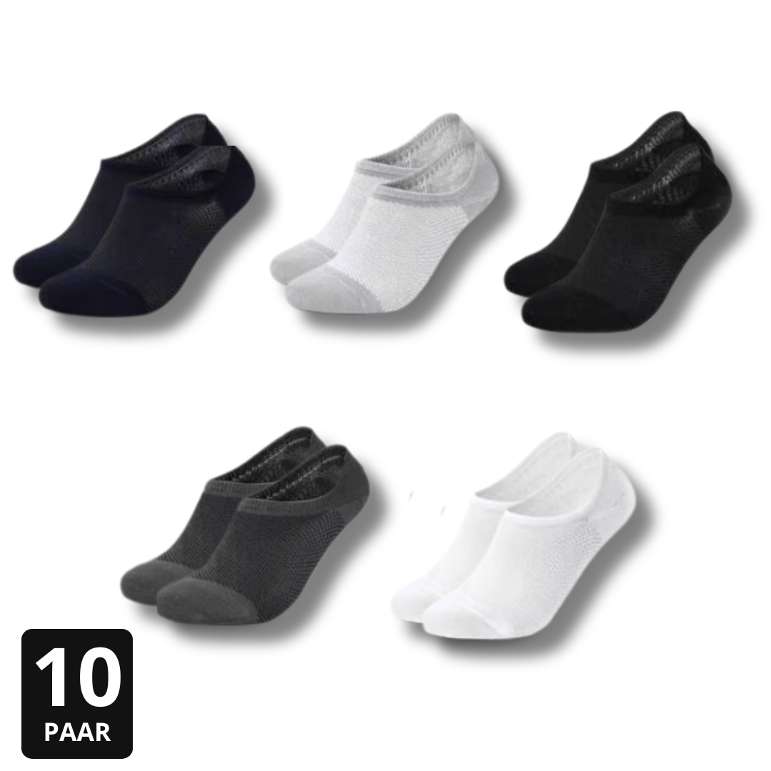 ANTI-GERUCH & KOMFORT FÜSSLINGE – 10ER-PACK