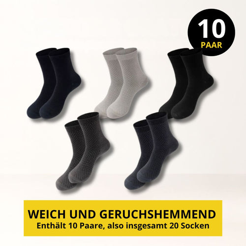 ANTI-GERUCH & KOMFORT SOCKEN – 10ER-PACK