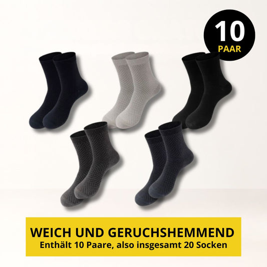 ANTI-GERUCH & KOMFORT SOCKEN – 10ER-PACK