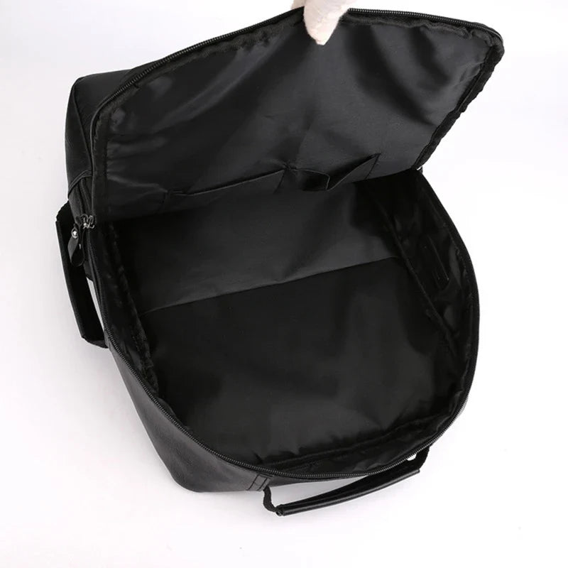 Business-Rucksack Herren mit USB-Anschluss – Schwarz – Produktansicht