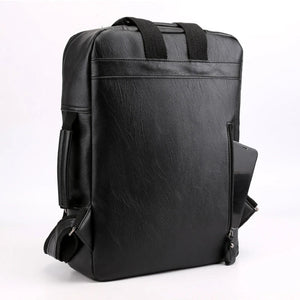 Business-Rucksack Herren mit USB-Anschluss – Schwarz – Produktansicht